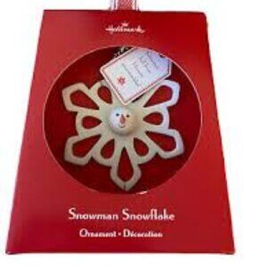 Hallmark 2007 Snowman Snowflake by Ruth Donikowski